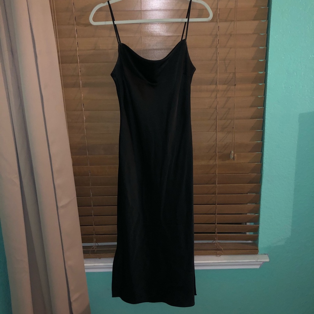 Cowl Neck Black dress